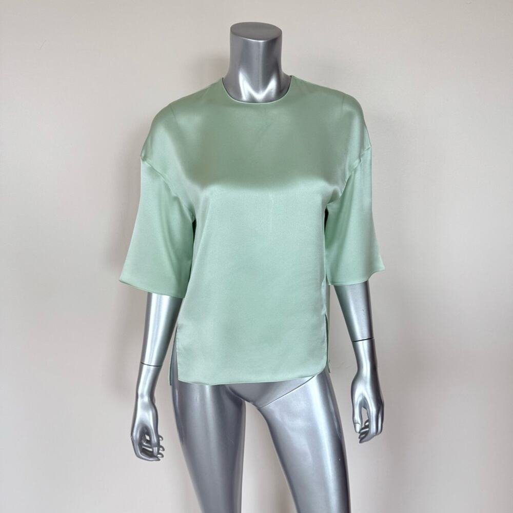 NEW!! Theory women silk blouse size XS Retail 350$